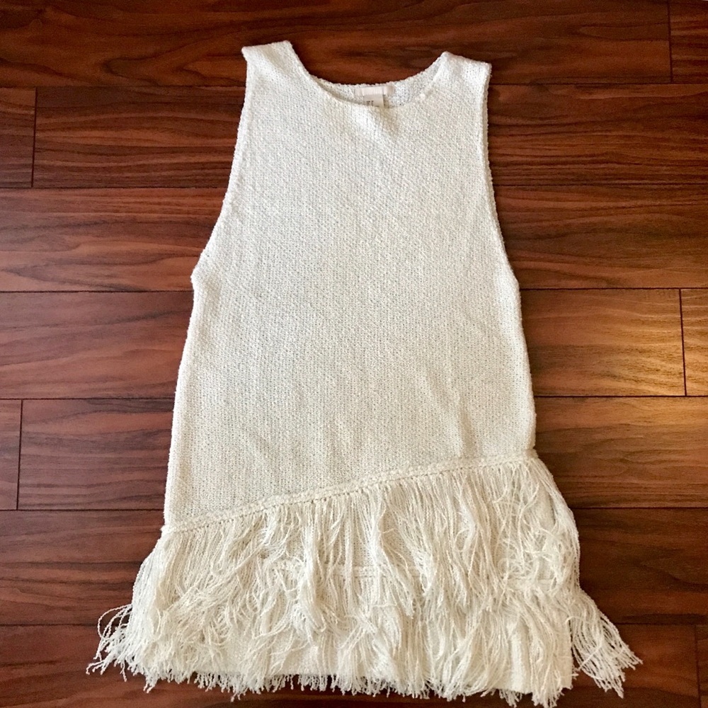 Fringe H&M tank